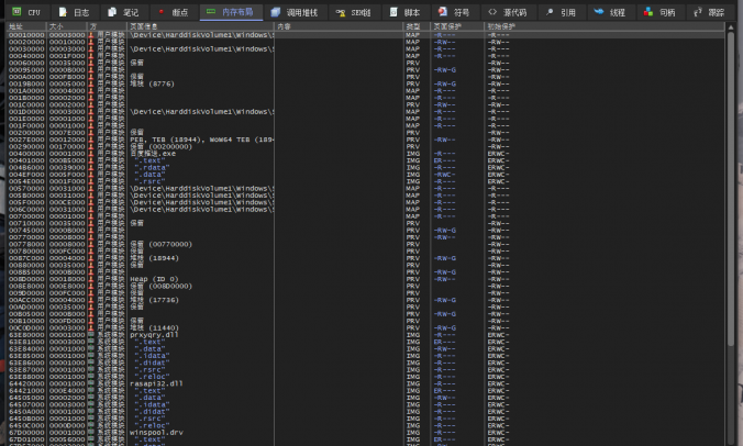 x64dbg – x32/x64位Windows反汇编逆向调试工具中文汉化版