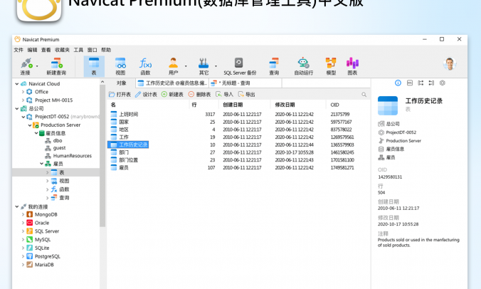 Navicat Premium(数据库管理工具)中文版v17.0.8_免安装解压即用