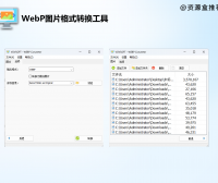 【图片格式转换工具】Webp Converter v1.2 汉化便携版:支持批量转换WebP转换器
